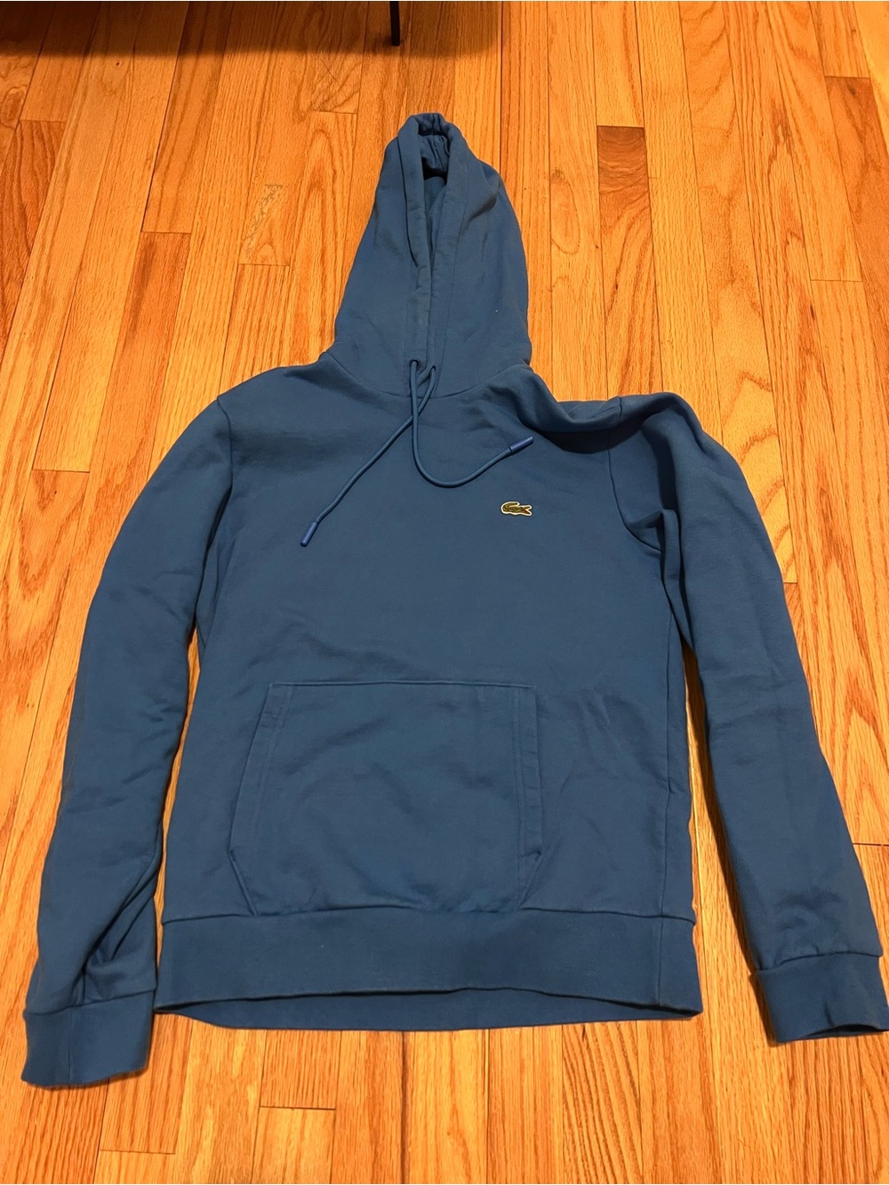 Lacoste Royal Blue Men’s Hooded Pullover Sweatshirt